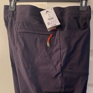 Ozark Trail Men's Dark Purple Cargo Pants